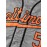 Men's Baltimore #5 Embroidered Baseball Jersey - Grey with Orange & Black Stripes, V-Neck Short Sleeve Sports Shirt for Parties, Training & Casual Wear