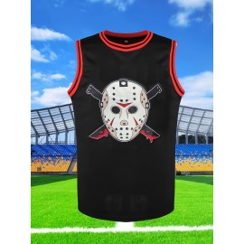 Men'S Blue Ball Shirt # 13 Basketball Sportswear Breathable Round Neck