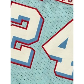 Men's #8-24 Light Blue Basketball Jersey - Breathable Embroidered Polyester Sports Shirt for Training, Competition & Casual Wear, Sizes S-XXXL, Round Neck, Loose Fit, Perfect for Spring, Summer & Fall