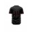 Men'S Baseball Jersey Black #44 Short Sleeve Button Trendy Casual T-shirt For Training Competition Outdoor Sports