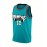 Men'S #12 Embroidered Basketball Jersey - Breathable, Stretch Fabric, Sleeveless Sports Uniform for Training, Competition & Casual Wear, Teal Color with White & Orange Accents, Streetwear Clothing | Athletic Style | Embroidered Details
