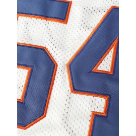 Blue Mountain State University No. 54 Thad Castle Football Jersey Blue White Athletic Training S-3XL