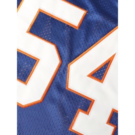Blue Mountain State University No. 54 Thad Castle Football Jersey Blue White Athletic Training S-3XL