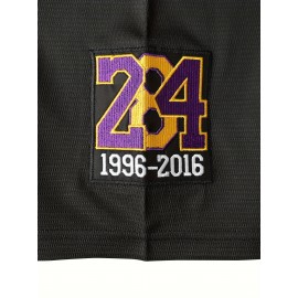 Men'S Letter Embroidery Short Sleeve V-neck Loose Button Up Shirt, Men'S Vintage Summer Baseball Jersey For Party