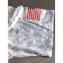 Men'S # 17 Camouflage Rugby Sports Shirt Breathable V-neck Embroidered Polyester Knitted Micro Elastic Loose Fabric