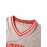 Men'S V-neck Baseball Jersey # 30 Gray Embroidered Breathable Lightweight, Perfect For Training And Casual Wear Size S-3XL