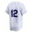 Men's New York #12 Baseball Jersey - Moisture-Wicking, Breathable Polyester, V-Neck, Short Sleeve, UV Protection, Fade-Resistant, Ideal for Training & Casual Wear