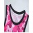 Men's Basketball Jersey - Breathable Moisture-Wicking Quick-Dry Sleeveless Sportswear with Lettering & Color Block Design, Lightweight Loose Fit for Training, Game Day, Gym, Casual Wear (Pink/Black/White), Athletic Apparel | Quickdry Technology