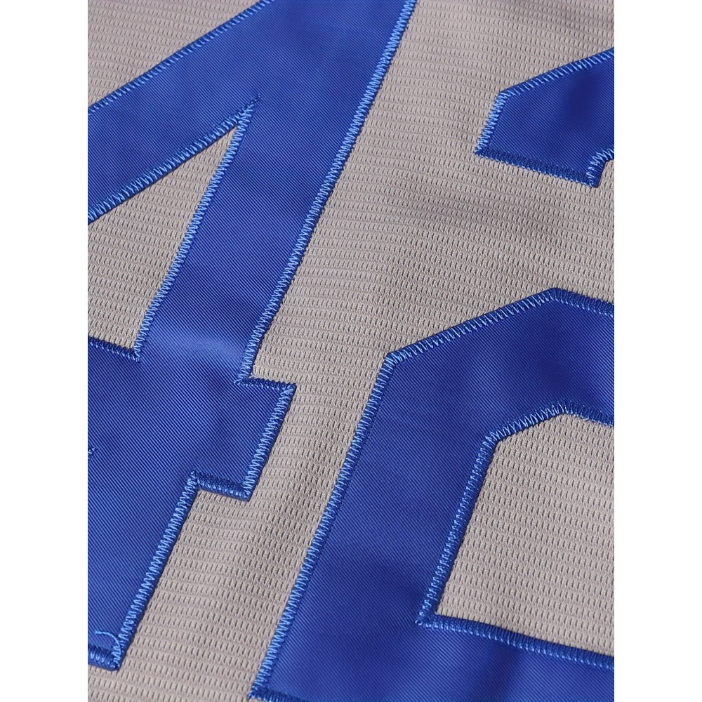 All Stitched 42 Baseball Jersey Letter Embroidery V Neck Short Sleeve Baseball Shirt, Breathable Button-Up Sports Uniform For Training Competition Party